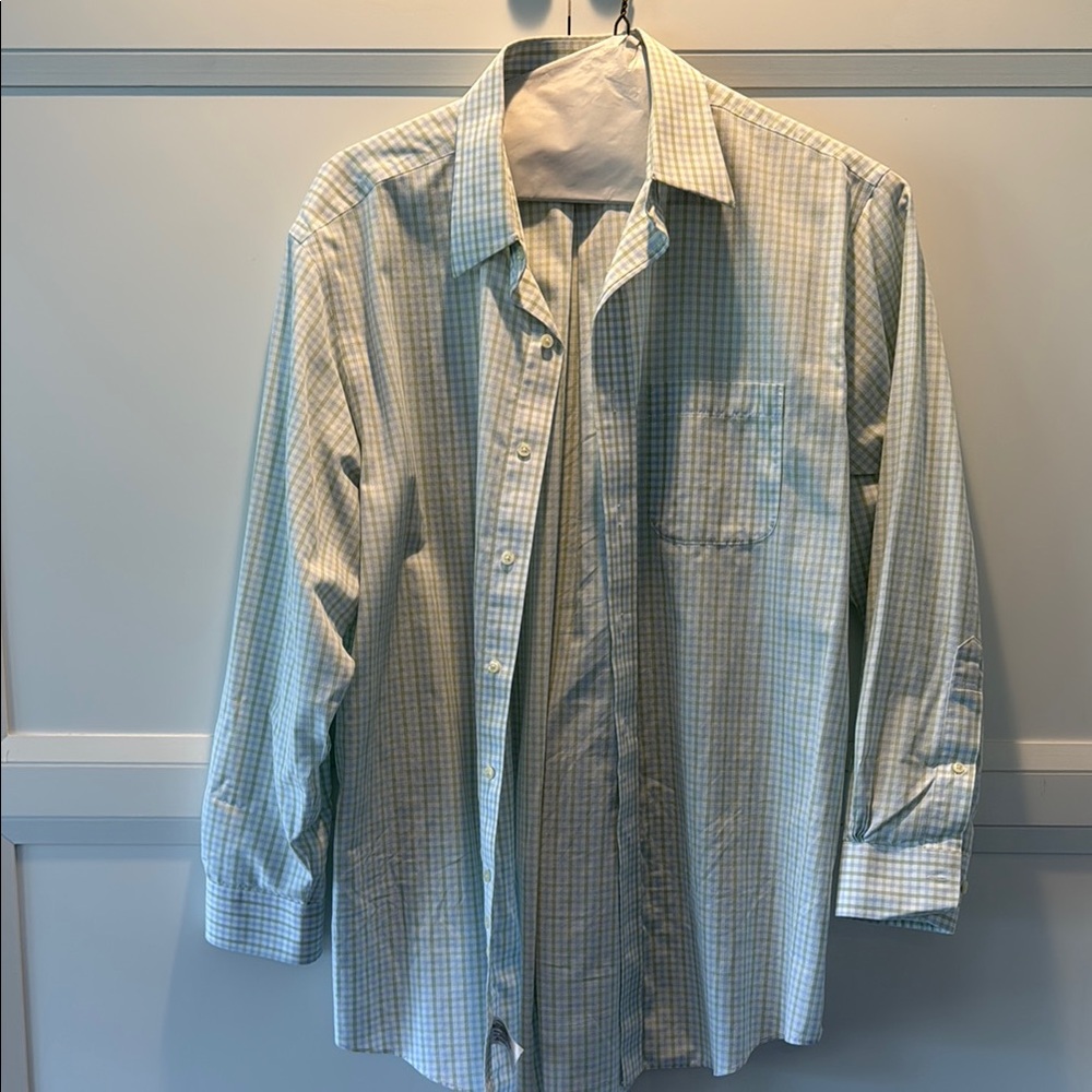 Brooks Brothers Green Casual Button Down Shirt